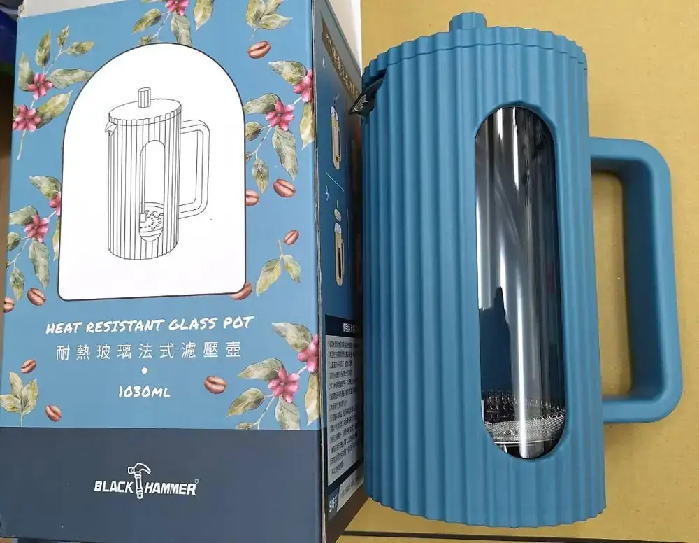 BLACK HAMMER耐熱玻璃法式濾壓壺