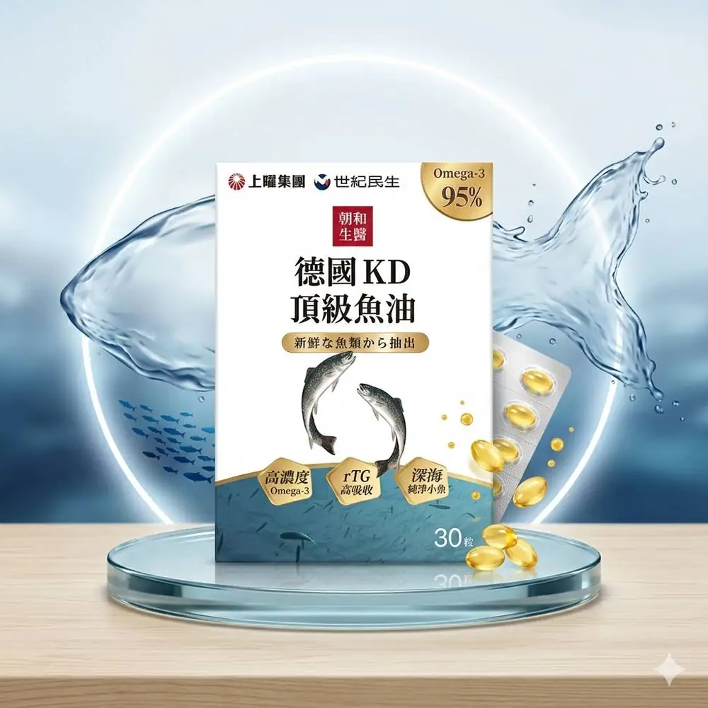 朝和生醫德國KD頂級魚油(30粒)
