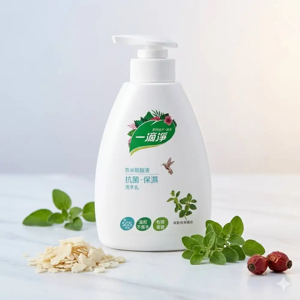 一滴淨奈米碳酸抗菌洗手乳400ml