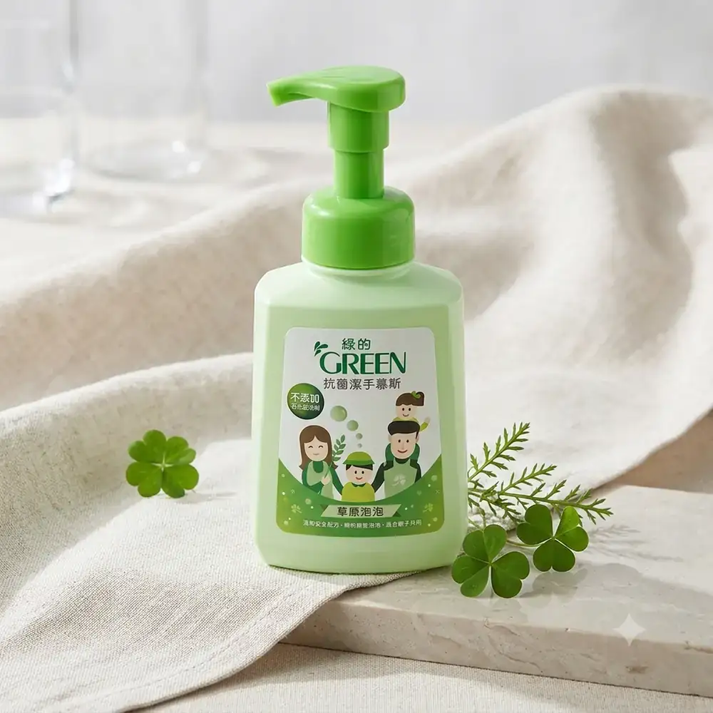 綠的抗菌潔手慕斯500ml(草原泡泡)